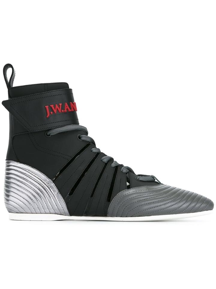 Jw Anderson 'trainer Boot' Sneakers - Black