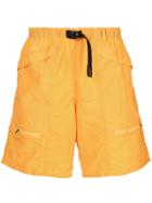 Battenwear Belted Camp Shorts - Orange