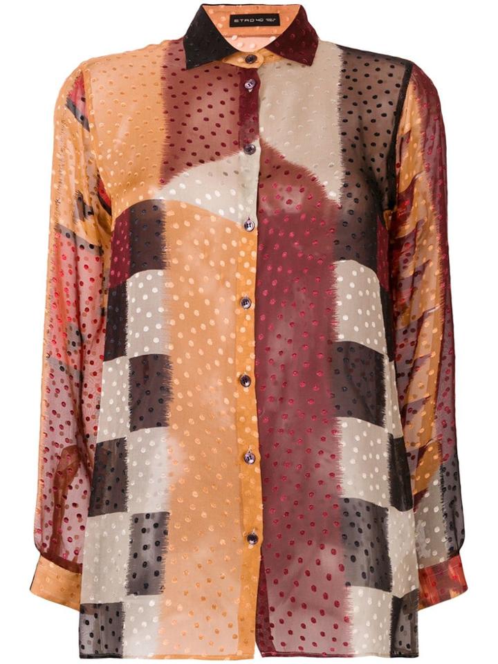 Etro Colour Block Shirt - Unavailable