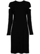 Derek Lam Cutout Detail Dress, Women's, Size: 44, Black, Viscose
