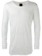 Thom Krom Long Sleeve T-shirt, Men's, Size: Small, White, Cotton