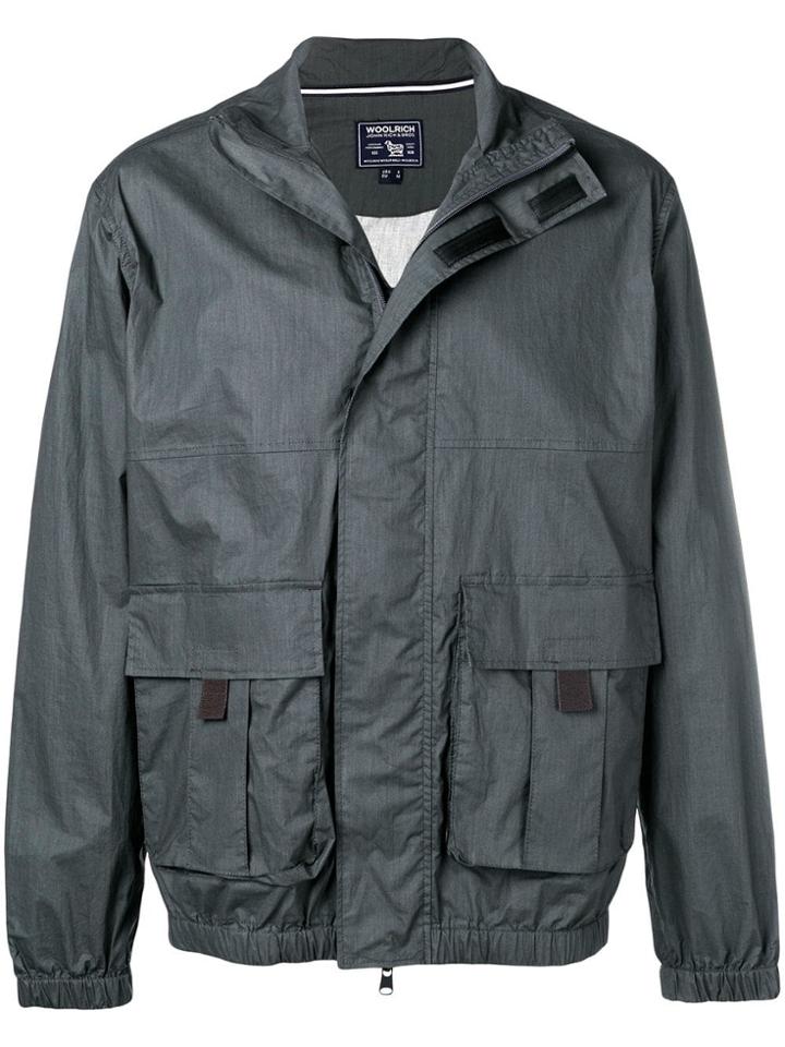 Woolrich Elasticated Hem Jacket - Grey