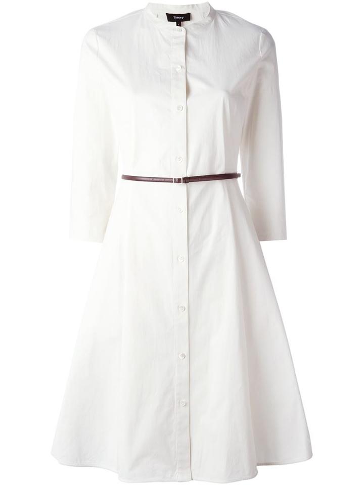 Theory Belted Shirt Dress