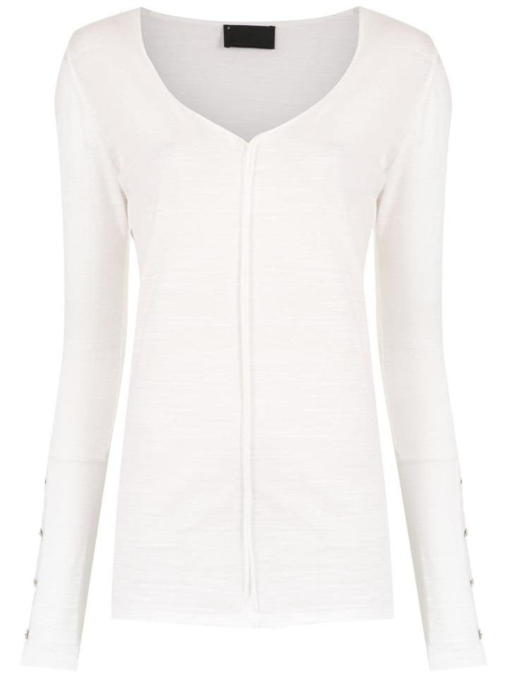 Andrea Bogosian Buttoned Blouse - White