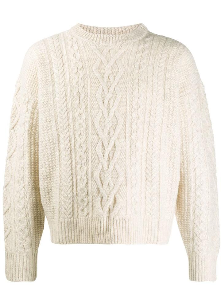 Isabel Marant Chunky Knit Sweater - Neutrals