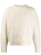 Isabel Marant Chunky Knit Sweater - Neutrals