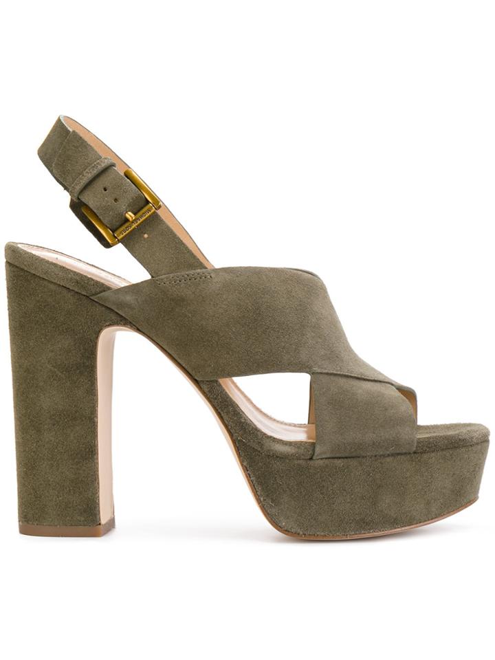 Michael Michael Kors Marina Platform Sandals - Green