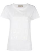 Maison Kitsuné Plain T-shirt, Women's, Size: Xs, White, Cotton