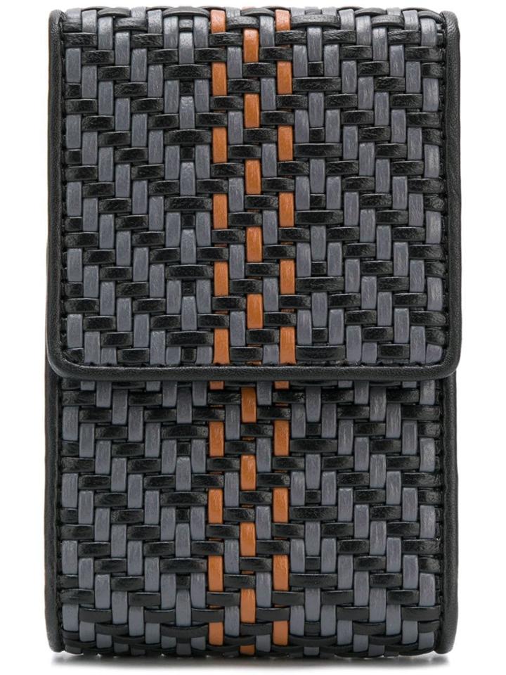 Ermenegildo Zegna Woven Wallet - Black