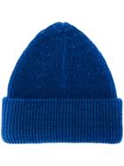 Roberto Collina Knitted Beanie - Blue
