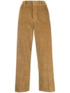 Department 5 Wide Corduroy Trousers - Brown