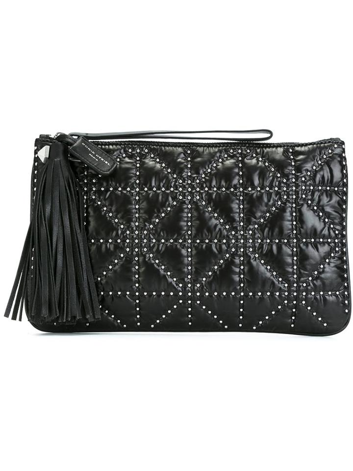 Sonia Rykiel Studded Tassel Clutch