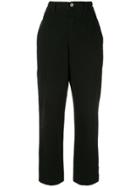 Bassike Straight-leg Tailored Trousers - Black