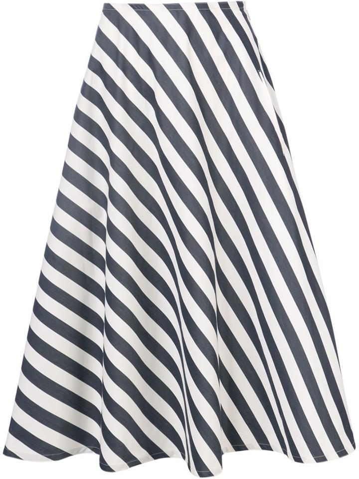 Sofie D'hoore Striped Midi Skirt