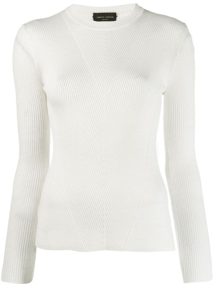 Roberto Collina Knitted Jumper - Neutrals
