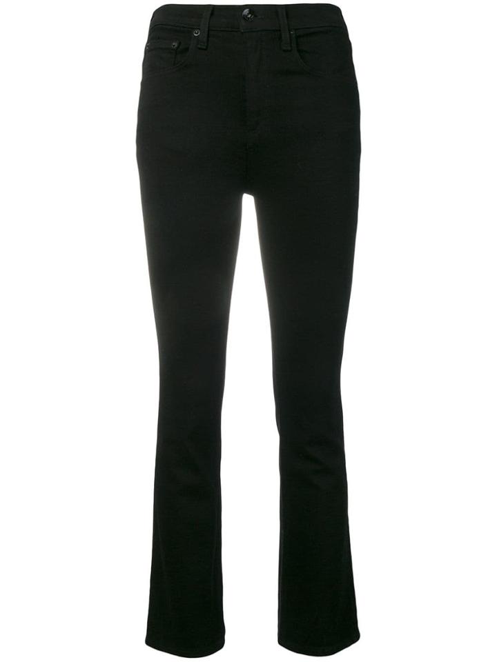 Rag & Bone Hana Bootcut Jeans - Black