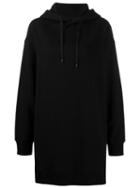 Maison Margiela Long-length Hoodie - Black