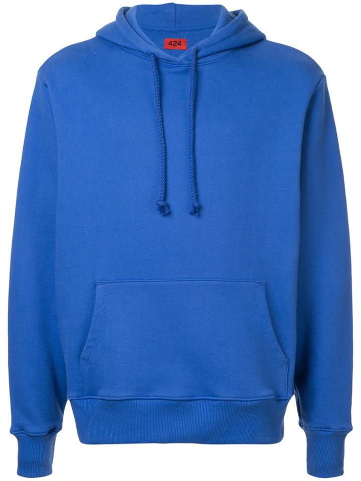 424 Fairfax Classic Hoodie - Blue