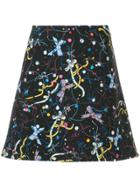 Romance Was Born Cosmos Bow Skirt - Black