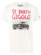 Mc2 Saint Barth - St. Barth Print T-shirt - Men - Cotton - S, Nude/neutrals, Cotton