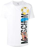 Moschino - Bear Logo T-shirt - Men - Cotton/spandex/elastane - Xxl, White, Cotton/spandex/elastane