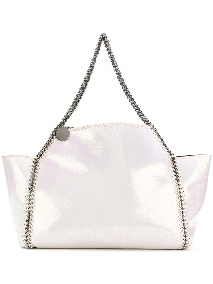 Stella Mccartney Wide Falabella Tote - Metallic