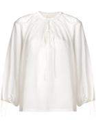 Anaak Tie Neck Blouse - White