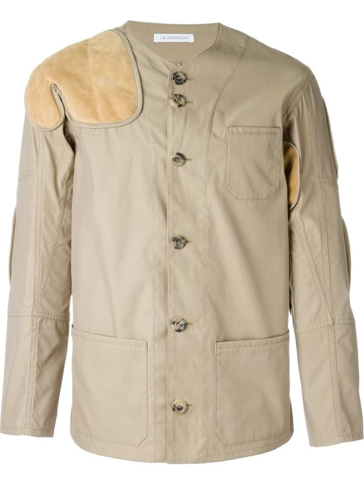 J.w.anderson Suede Patch Jacket