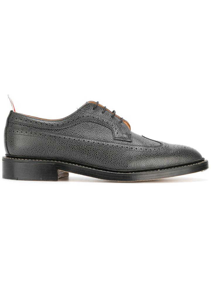 Thom Browne Welt Stitch Classic Longwing Brogue - Grey