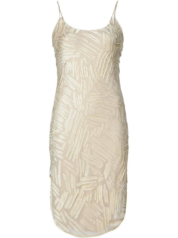 Maiyet Arc Slip Dress, Women's, Size: 34, Nude/neutrals, Silk/viscose