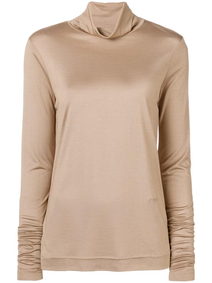 Joseph Turtleneck Top - Neutrals