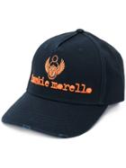 Frankie Morello Logo Embroidered Baseball Cap - Blue