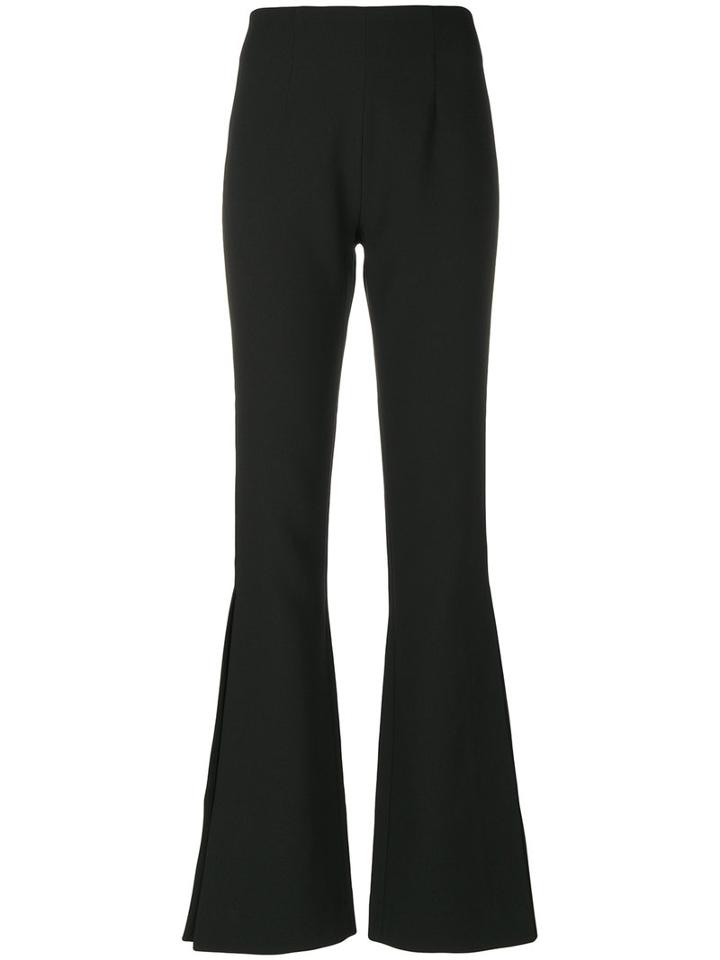 Solace - Ray High-waisted Trousers - Women - Polyester - 10, Black, Polyester