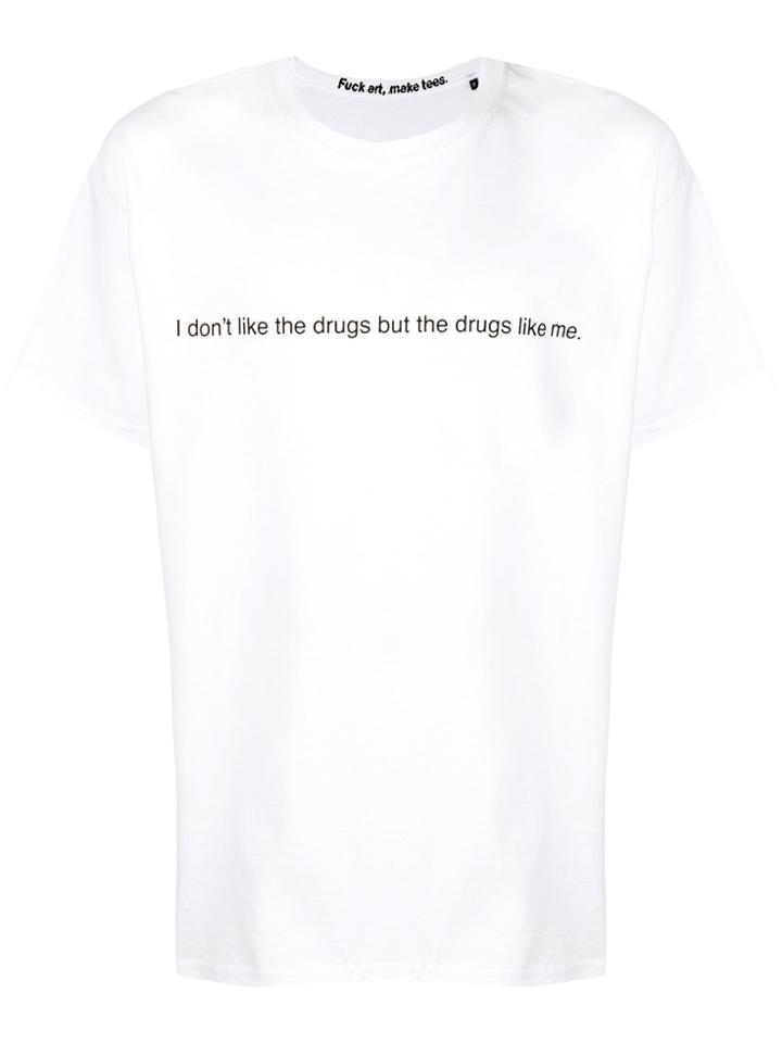 F.a.m.t. Front Script T-shirt - White