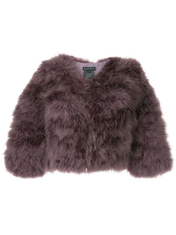 Jocelyn Cropped Jacket - Purple
