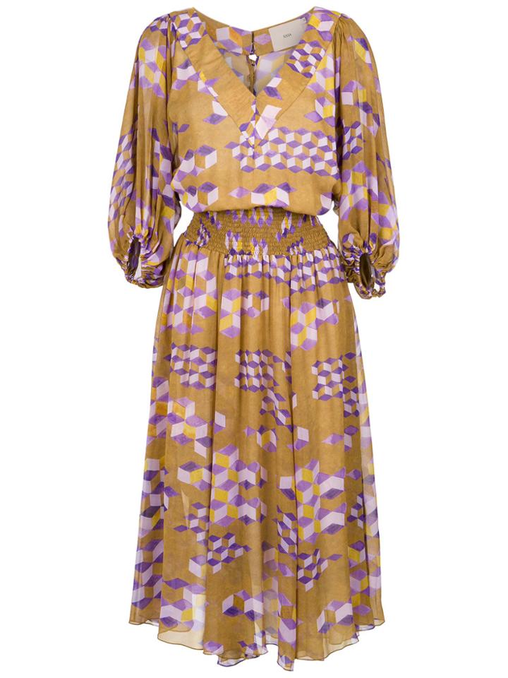 Sissa Catarina Geometric Print Dress - Unavailable