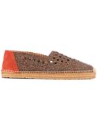 Etro Woven Espadrilles - Brown