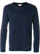 Burberry Printed Jersey T-shirt - Blue