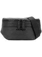 Salvatore Ferragamo Logo Front Belt Bag - Black