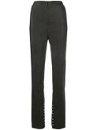 Lemaire Fitted High-waisted Trousers - Black