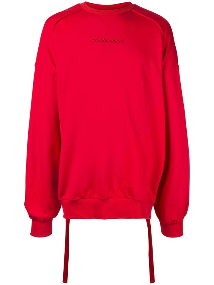 Juun.j Thealte Redtech Zip Detail Sweatshirt