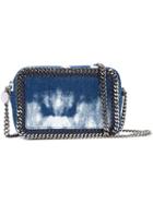 Stella Mccartney Tiny 'falabella' Zip Crossbody Bag, Women's, Blue
