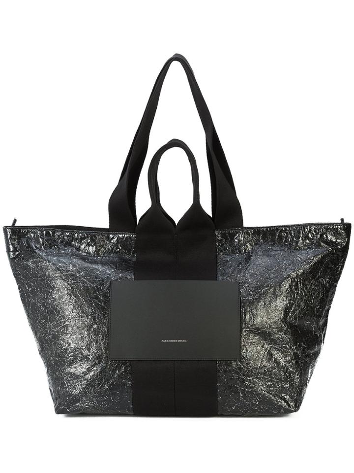 Alexander Wang Aw Logo Oversized Tote Bag - Black