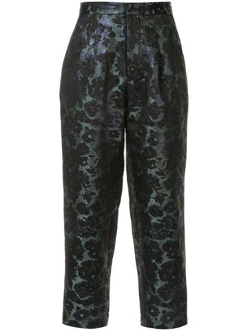 Biyan Tapered Floral Trousers - Multicolour