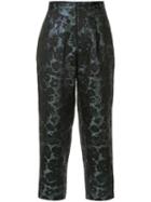 Biyan Tapered Floral Trousers - Multicolour