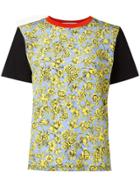 Msgm Contrast Panel T-shirt - Black