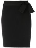 Magrella Pareo Short Skirt - Black