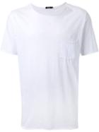 Bassike Pocket T-shirt, Men's, Size: L, White, Organic Cotton