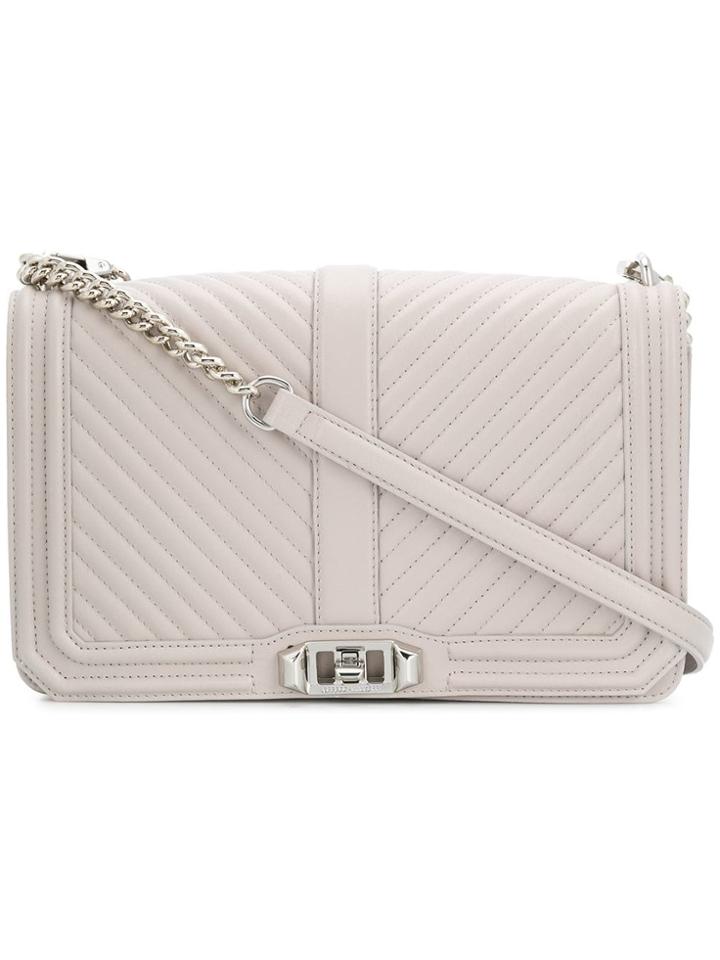 Rebecca Minkoff Love Slim Crossbody - Grey
