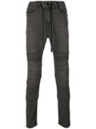Diesel - Stylized Seams Jeans - Men - Cotton/spandex/elastane/lyocell - 34, Grey, Cotton/spandex/elastane/lyocell
